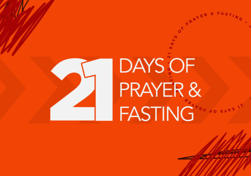 21 Days of Prayer & Fasting HD Title Slide