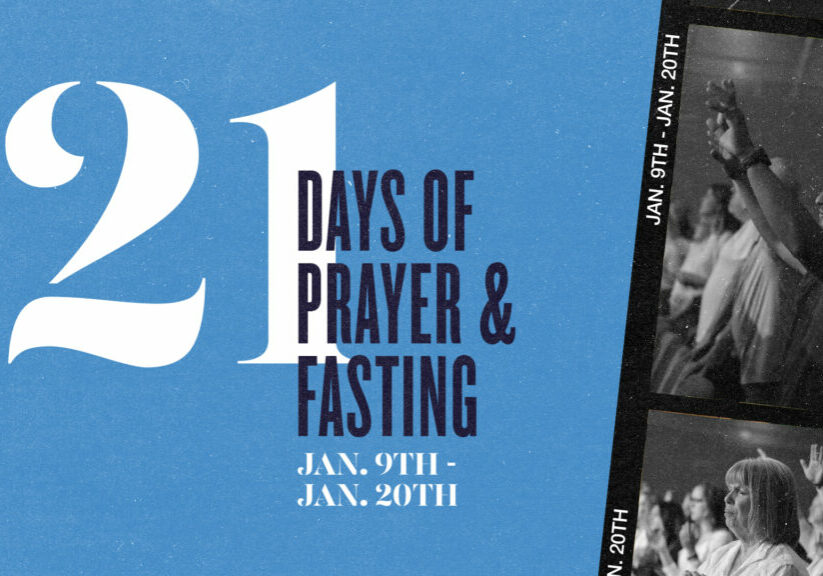 21 Days of Prayer and Fasting HD Title Slide