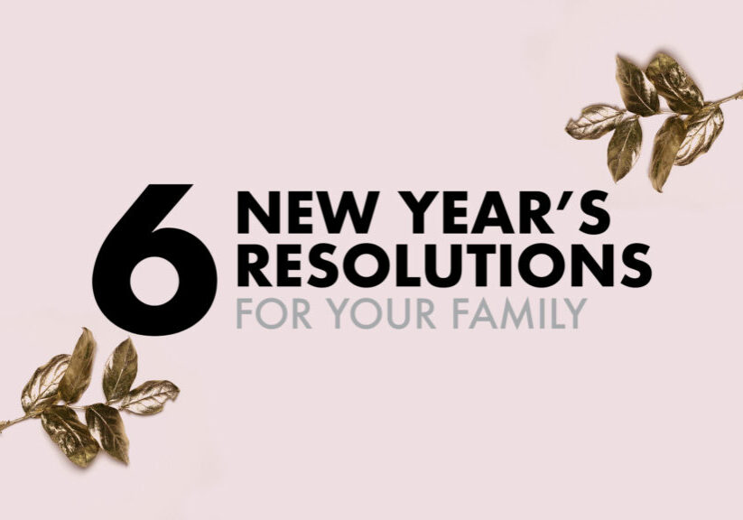 6 New Year's Resolutions for your family HD Title Slide