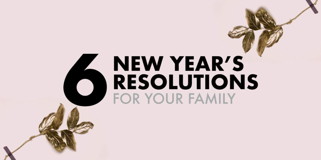 6 New Year's Resolutions for your family HD Title Slide