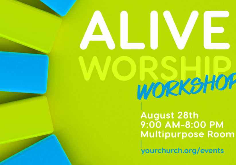 Alive Worship Workshop HD Title Slide