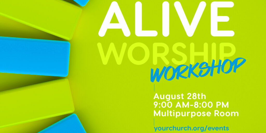 Alive Worship Workshop HD Title Slide