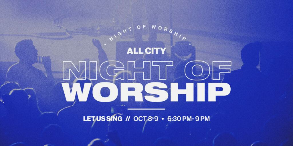 All City Night of Worship HD Title Slide