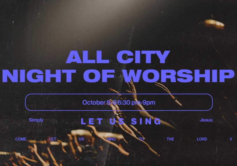 All City Night of Worship HD Title Slide