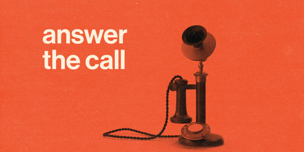 Answer the Call HD Title Slide
