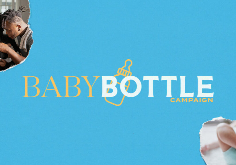 Baby Bottle Campaign HD Title Slide