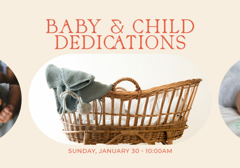 Baby and Child Dedications HD Title Slide