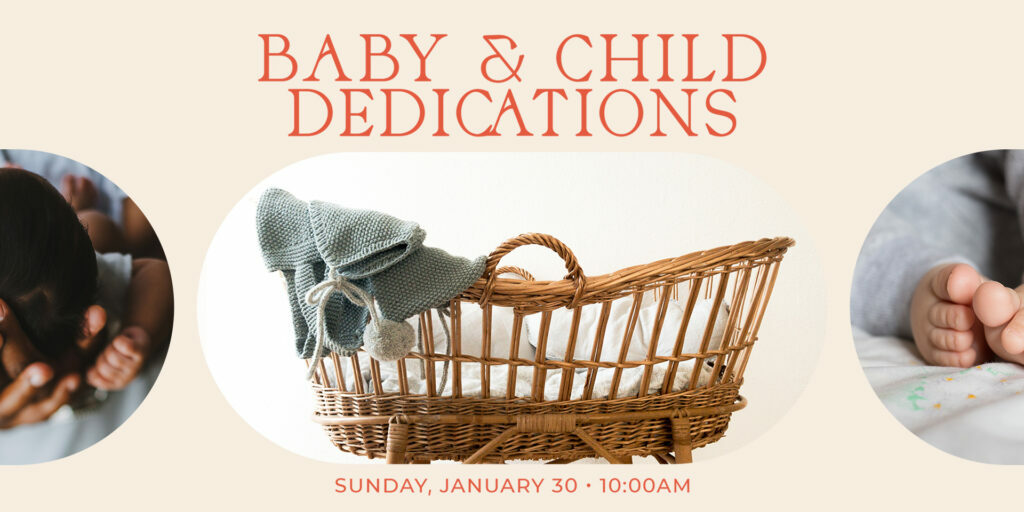 Baby and Child Dedications HD Title Slide