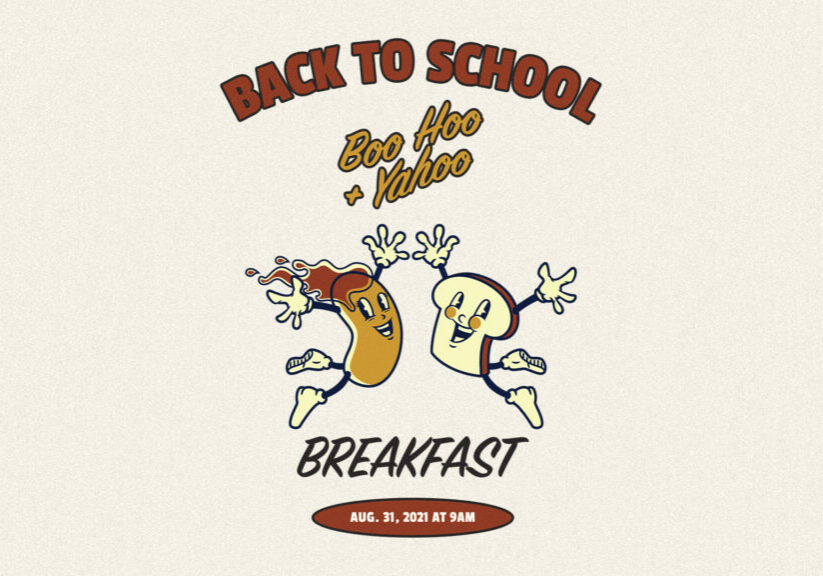 Back to School Breakfast HD Title Slide