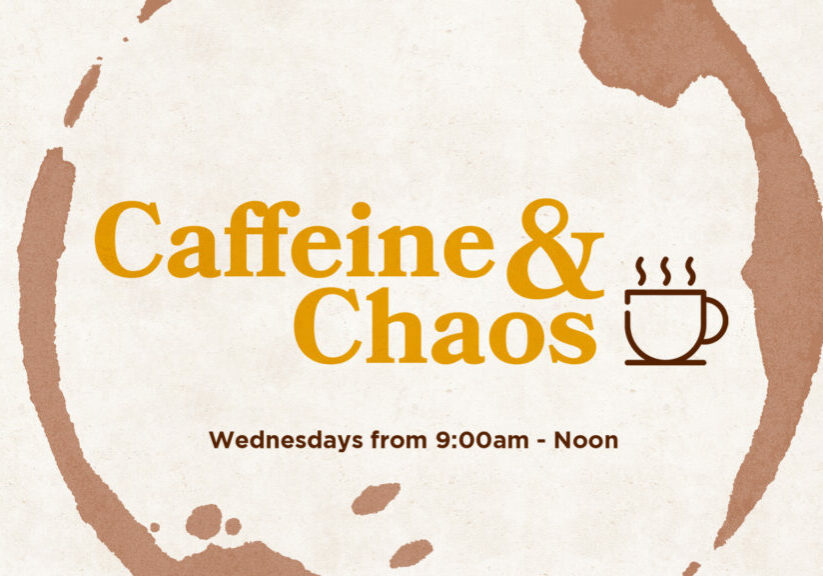 Caffeine & Chaos HD Title Slide