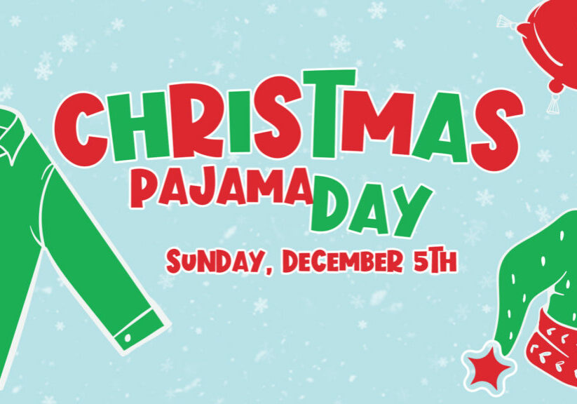 Christmas Pajama Day HD Title Slide