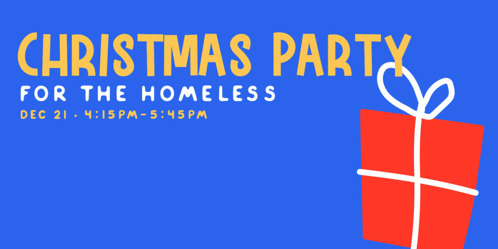 Christmas Party for the Homeless HD Title Slide