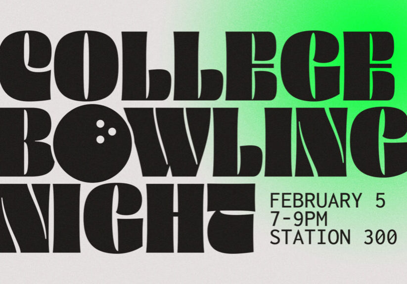 College Bowling Night HD Title Slide