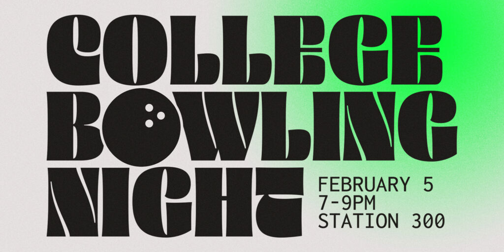 College Bowling Night HD Title Slide