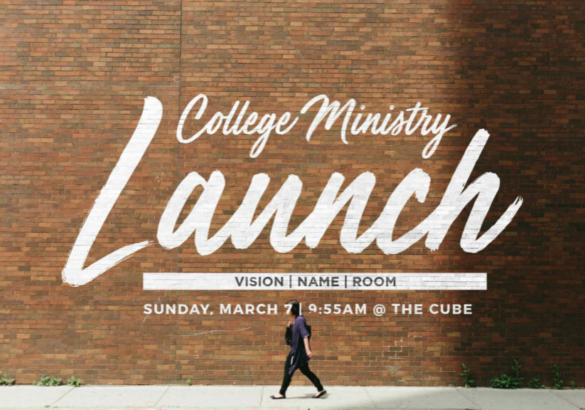 College Ministry Launch HD Title Slide