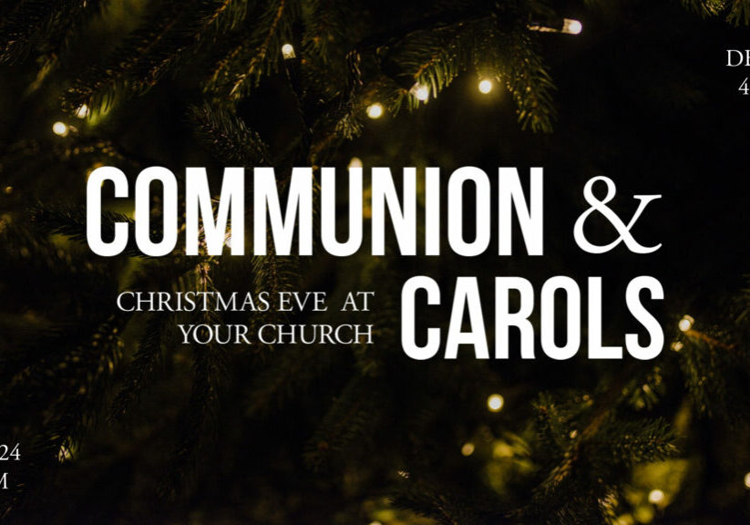 Communion and Carols HD Title Slide