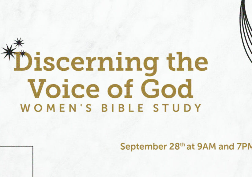 Discerning the Voice of God HD Title Slide