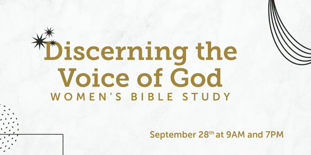 Discerning the Voice of God HD Title Slide