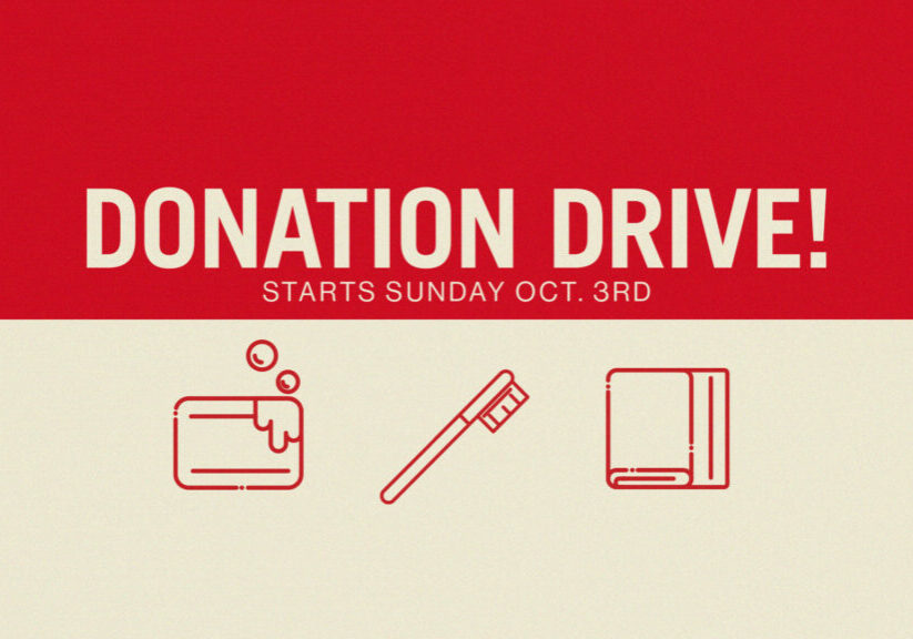 Donation Drive HD Title Slide