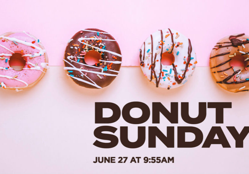 Donut Sunday HD Title Slide