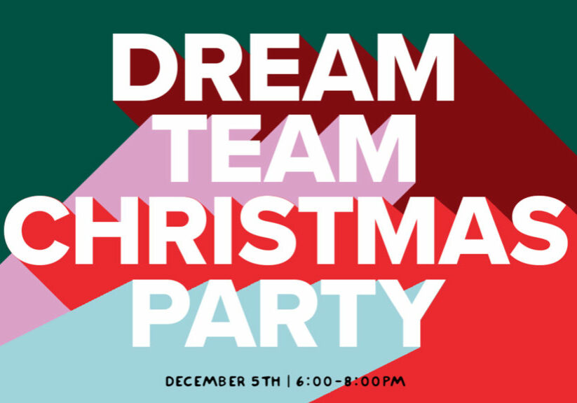 Dream Team Christmas Party HD Title Slide