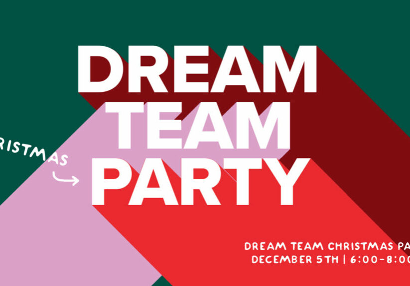 Dream Team Christmas Party HD Title Slide