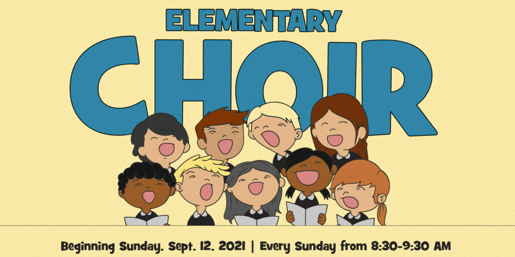Elementary Choir HD Title Slide