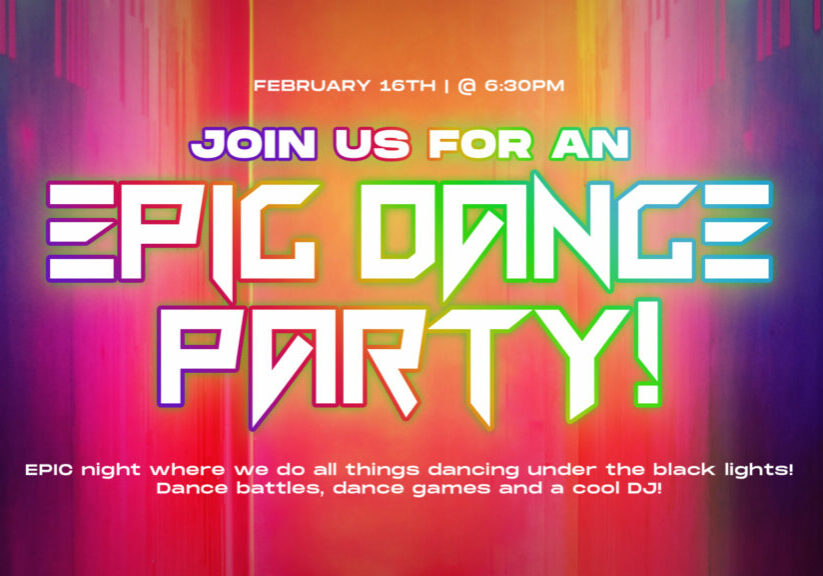 Epic Dance Party HD Title Slide