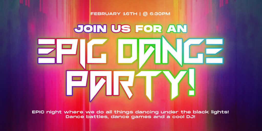 Epic Dance Party HD Title Slide