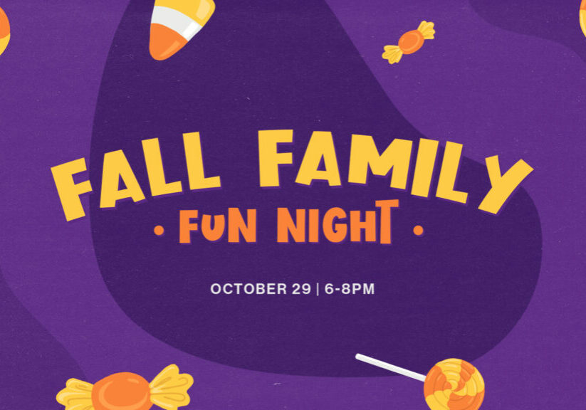 Fall Family Fun Night HD Title Slide