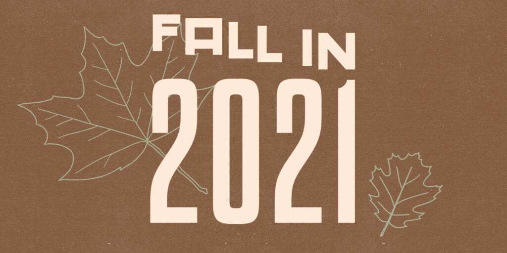 Fall in 2021 HD Title Slide