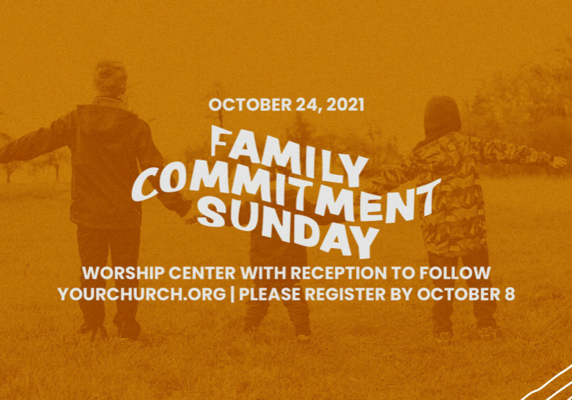 Family Commitment Sunday HD Title Slide