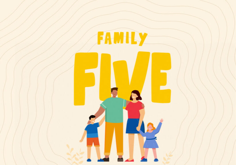 Family Five HD Title Slide