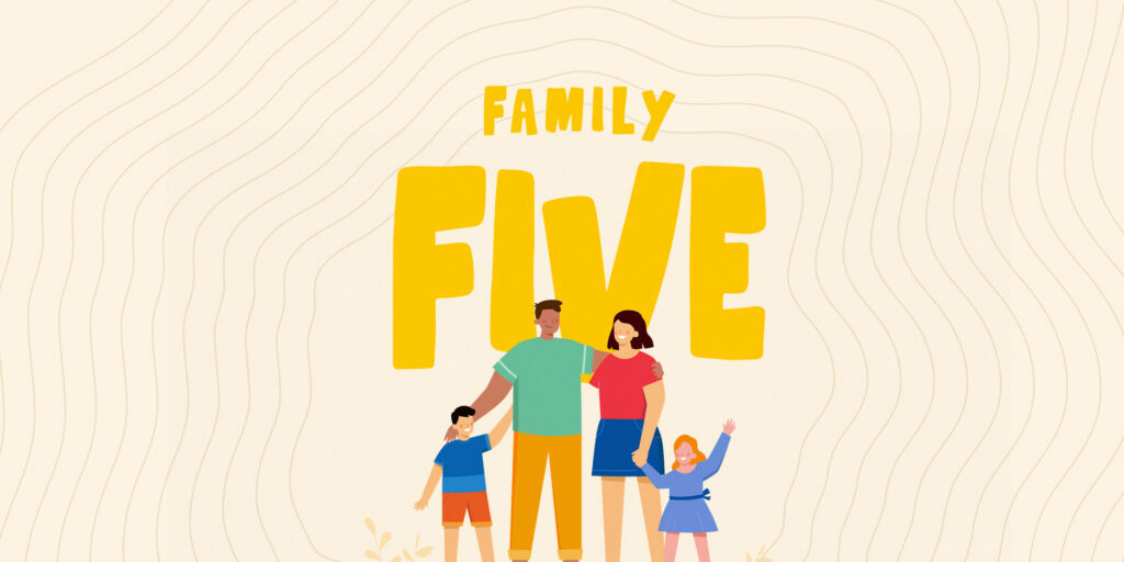 Family Five HD Title Slide