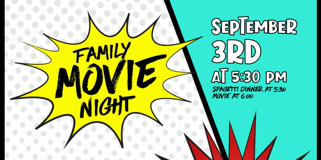 Family Movie Night HD Title Slide