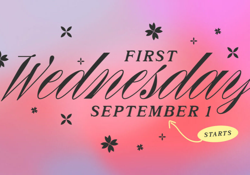 First Wednesday HD Title Slide