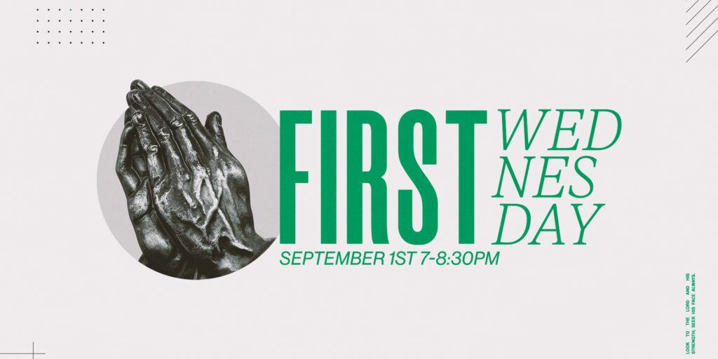 First Wednesday HD Title Slide