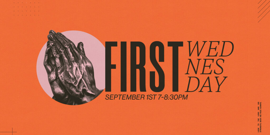 First Wednesday HD Title Slide