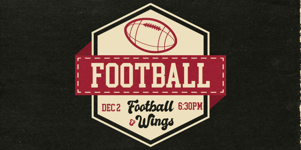 Football and Wings HD Title Slide