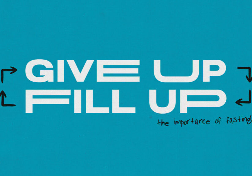 Give Up Fill Up HD Title Slide