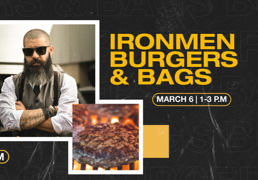 Ironmen Burgers & Bags HD Title Slide