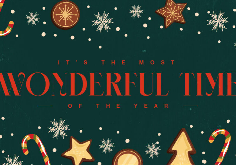 It's the Most Wonderful Time of the Year HD Title Slide