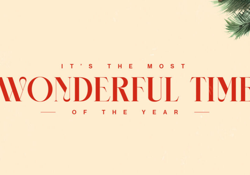 It's the Most Wonderful Time of the Year HD Title Slide