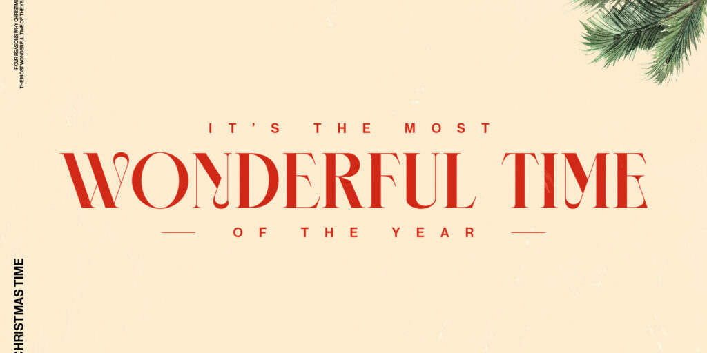 It's the Most Wonderful Time of the Year HD Title Slide
