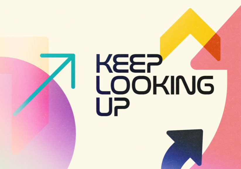 Keep Looking Up HD Title Slide