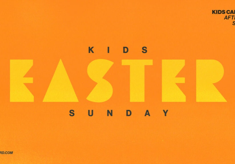 Kids Easter Sunday HD Title Slide