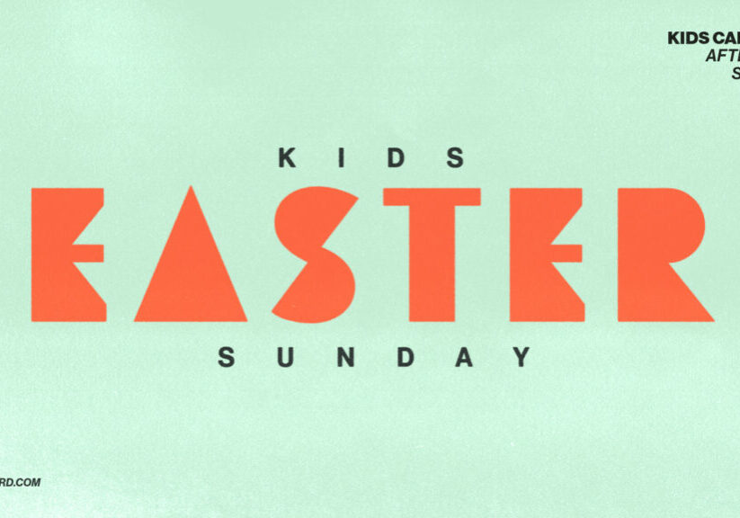 Kids Easter Sunday HD Title Slide