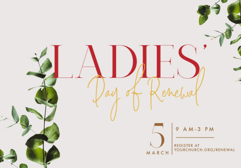 Ladies Day of Renewal HD Title Slide