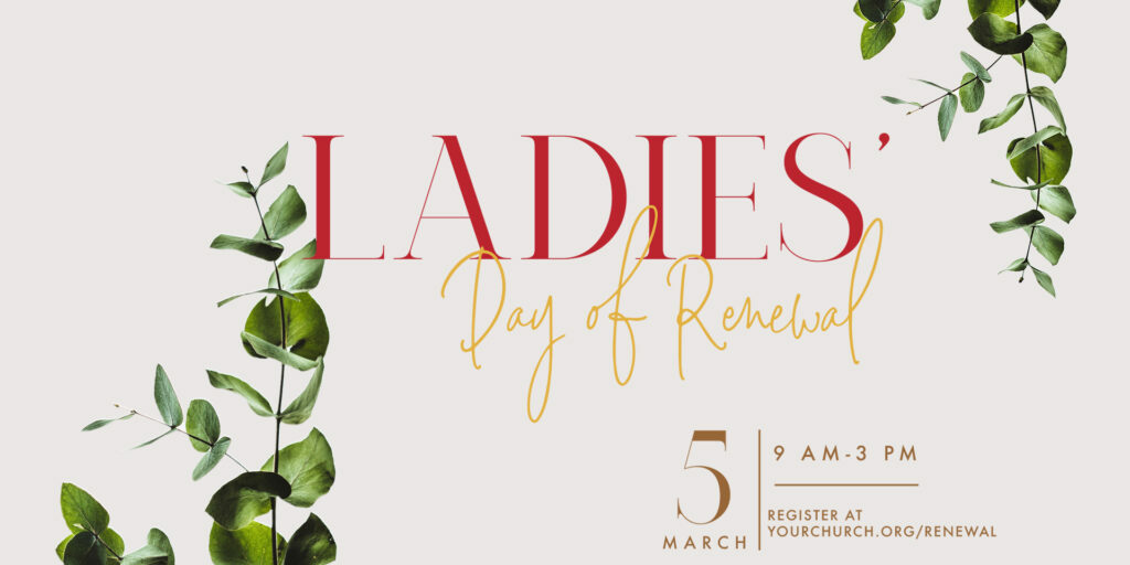 Ladies Day of Renewal HD Title Slide
