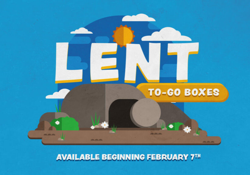 Lent to go Boxes HD Title Slide